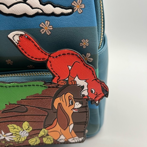 NWT Disney Danielle Nicole Fox and the Hound Mini‎ Backpack - Picture 2 of 7